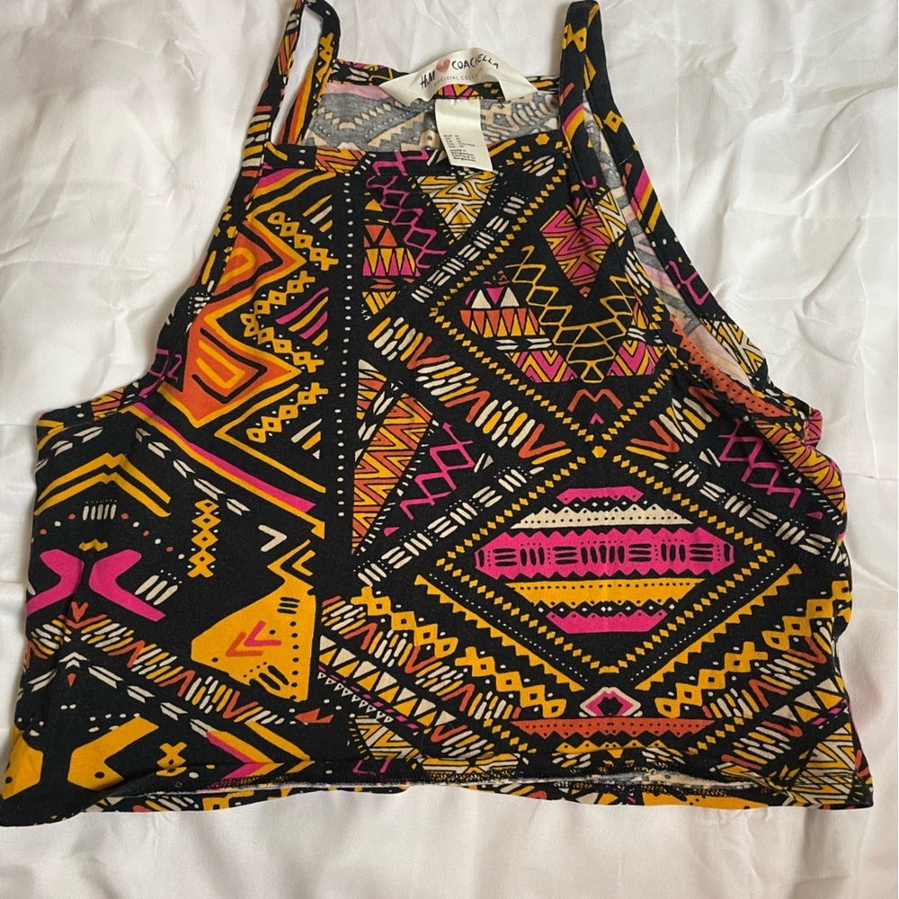 H&M Coachella crop tank